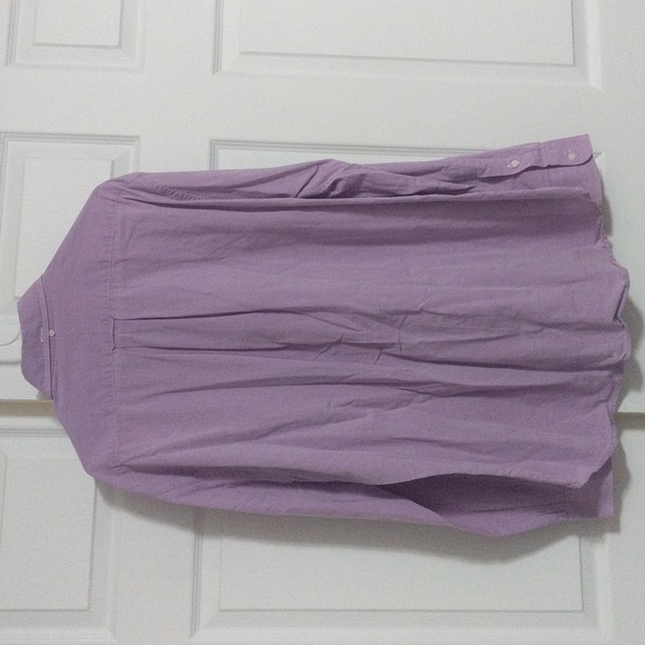 #492Gitman Bros. Vintage Purple Spring Oxford Men's Weekend Dress shirt. Size:XL - Picture 7 of 9